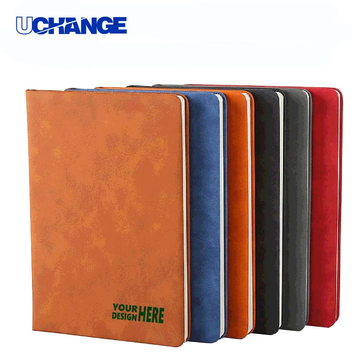 A5 Soft Leather Notebook Journal with Blank Paper 1