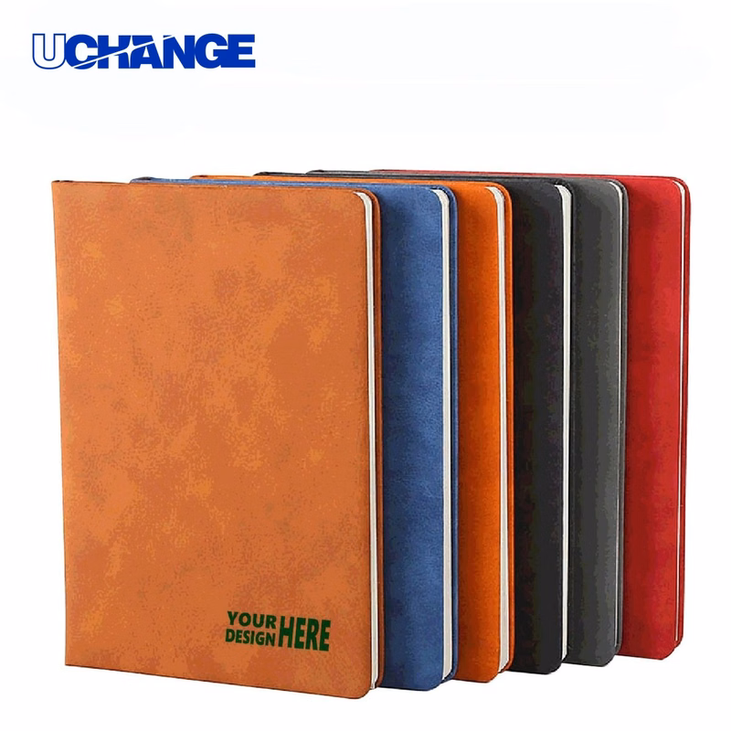 A5 Soft Leather Notebook Journal with Blank Paper