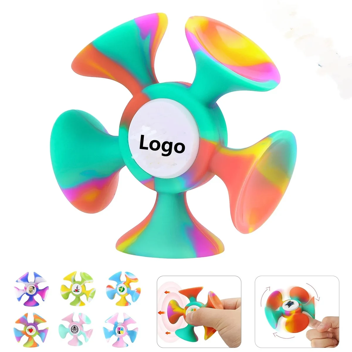 Suction Fidget Spinners Toys 1