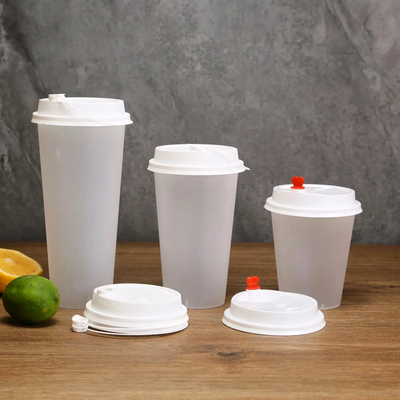 Custom Frosted Disposable Plastic Cups