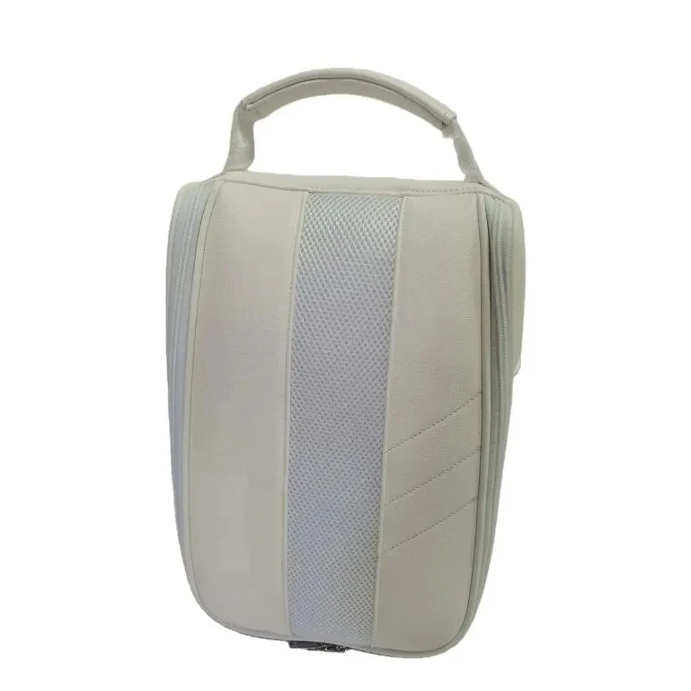 Waterproof PU Leather Golf Shoe Bag 1