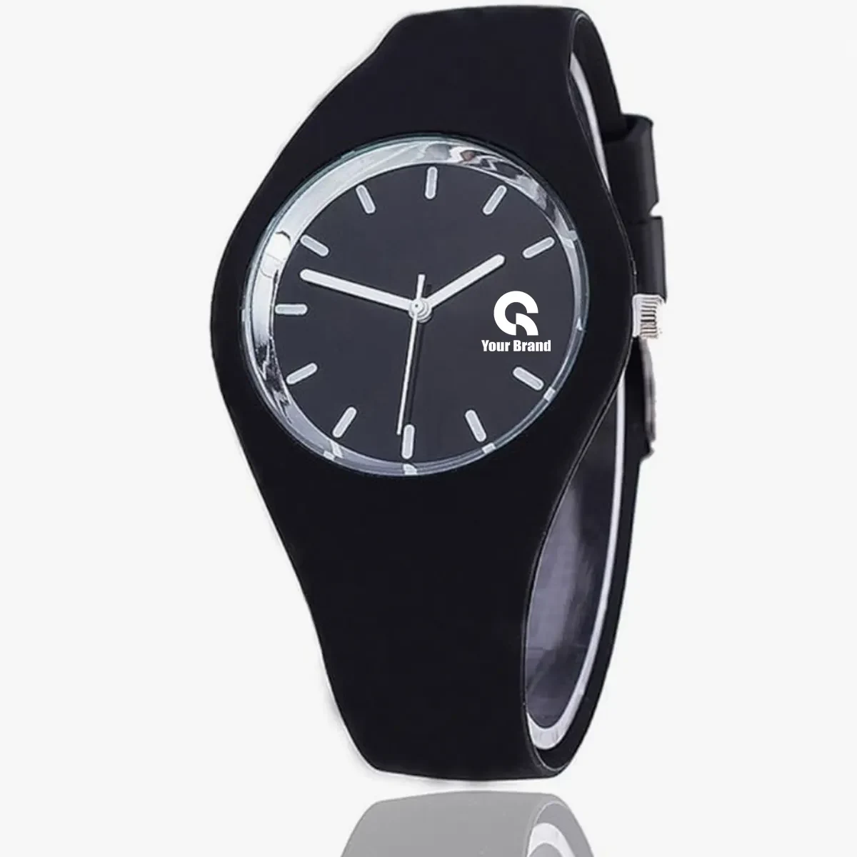 Men Women Children Leisure Quartz Sports Jelly Color Watch 1