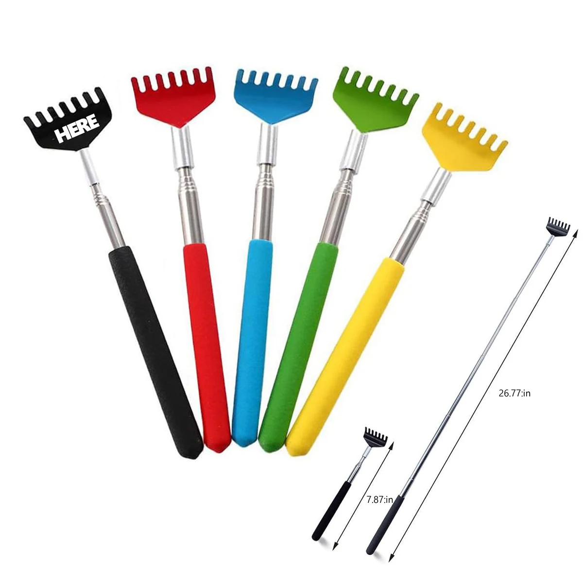 Portable Telescoping Extendable Back Scratcher 1