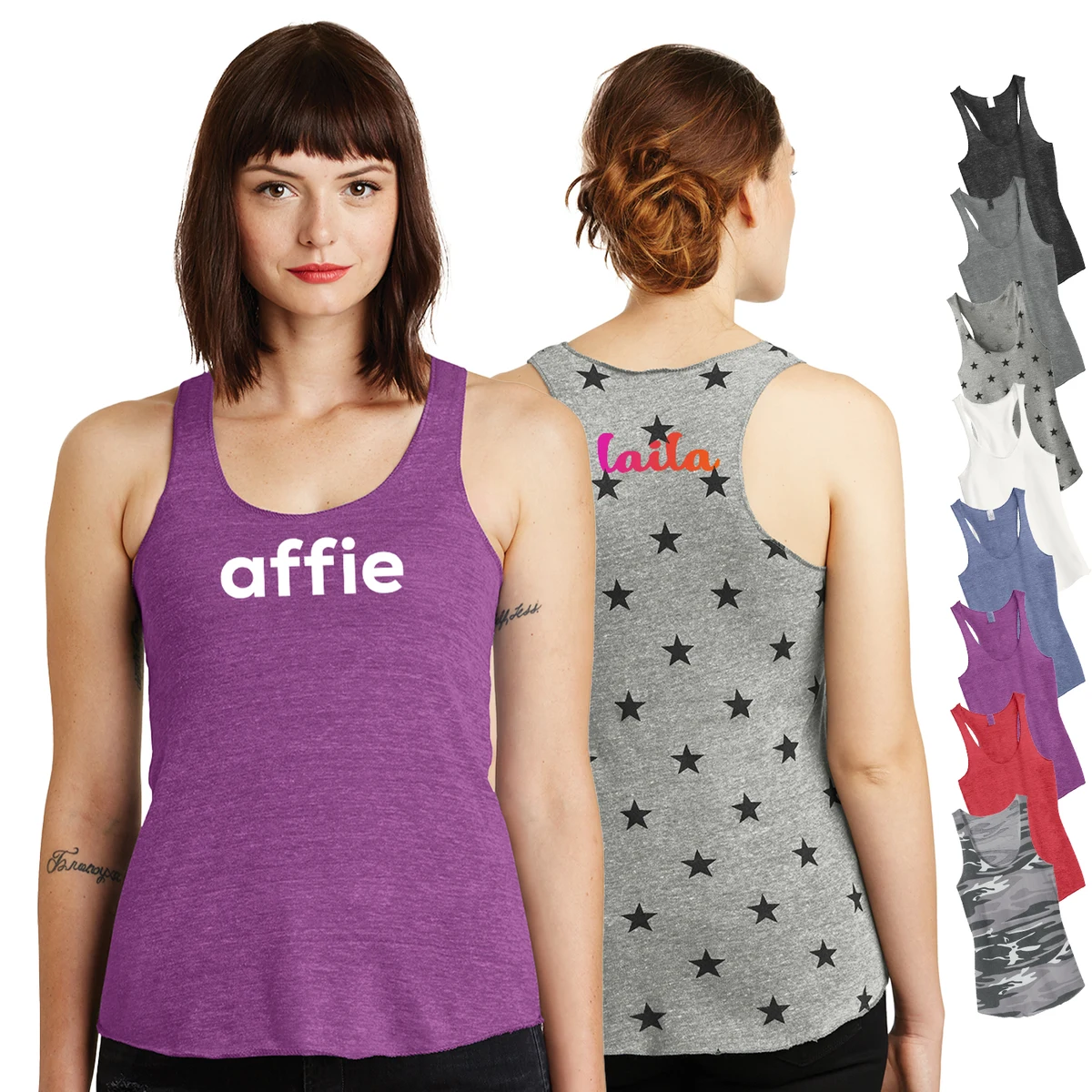 Alternative Women's Meegs Eco-Jersey™ Racer Tank 1