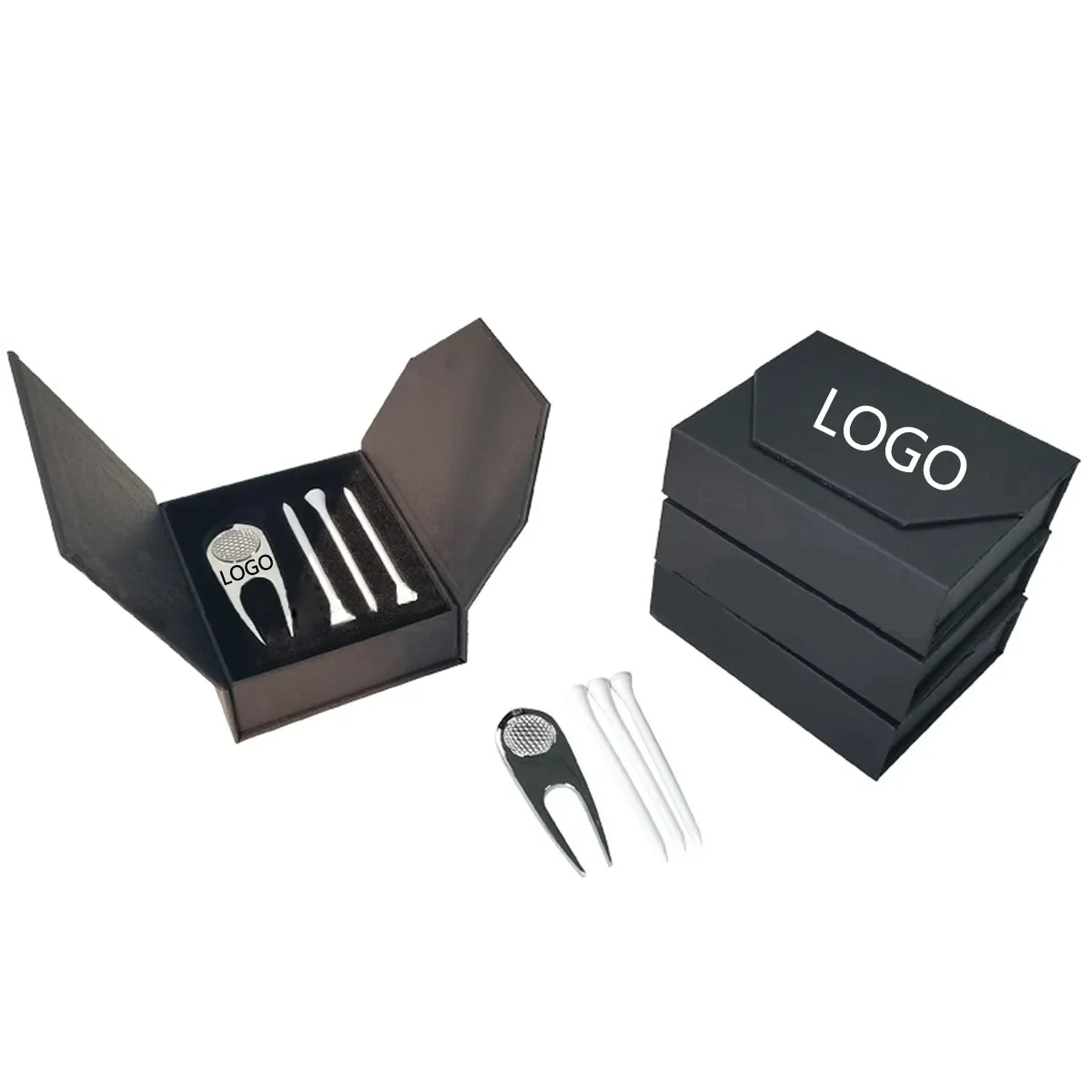 Golf Tees Divot Tool Gift Set 1