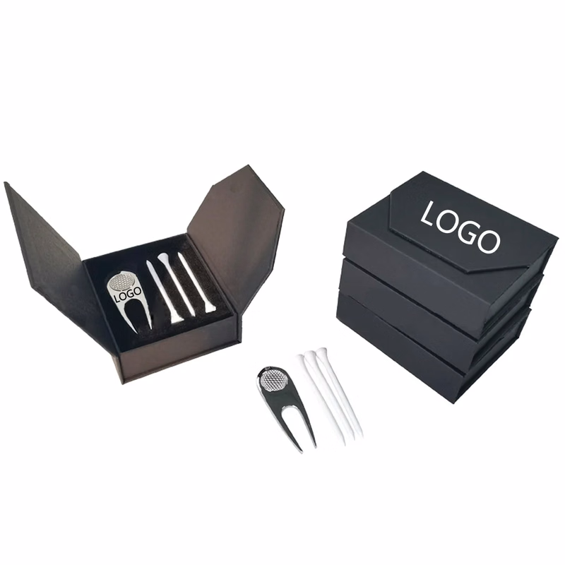 Golf Tees Divot Tool Gift Set