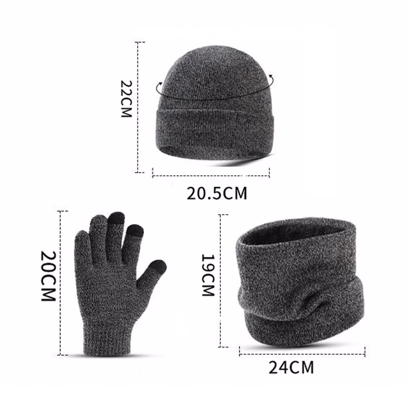 Beguiling Acrylic Fiber Gloves Set