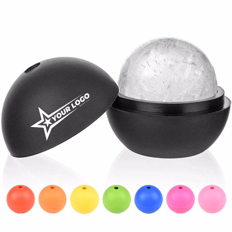 2.9'' Silicone Round Ice Cube Molds