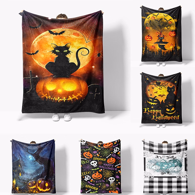 Custom Flannel Throw Sublimation Blanket