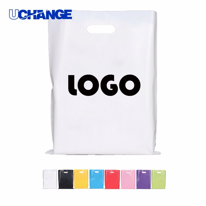 Die Cut Plastic Shopping Bag for Retail Use