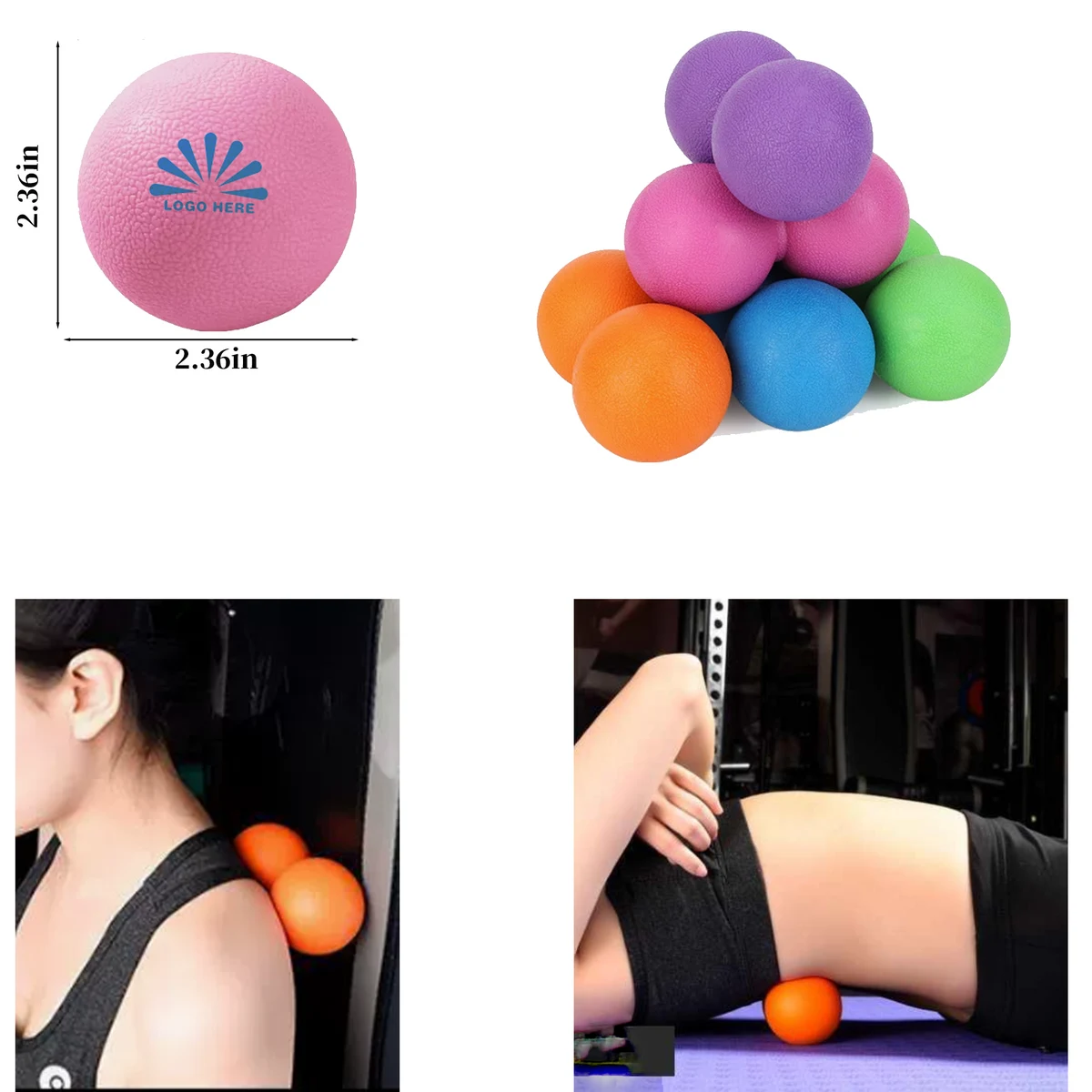 Fitness Yoga Massage Fascia Ball 1
