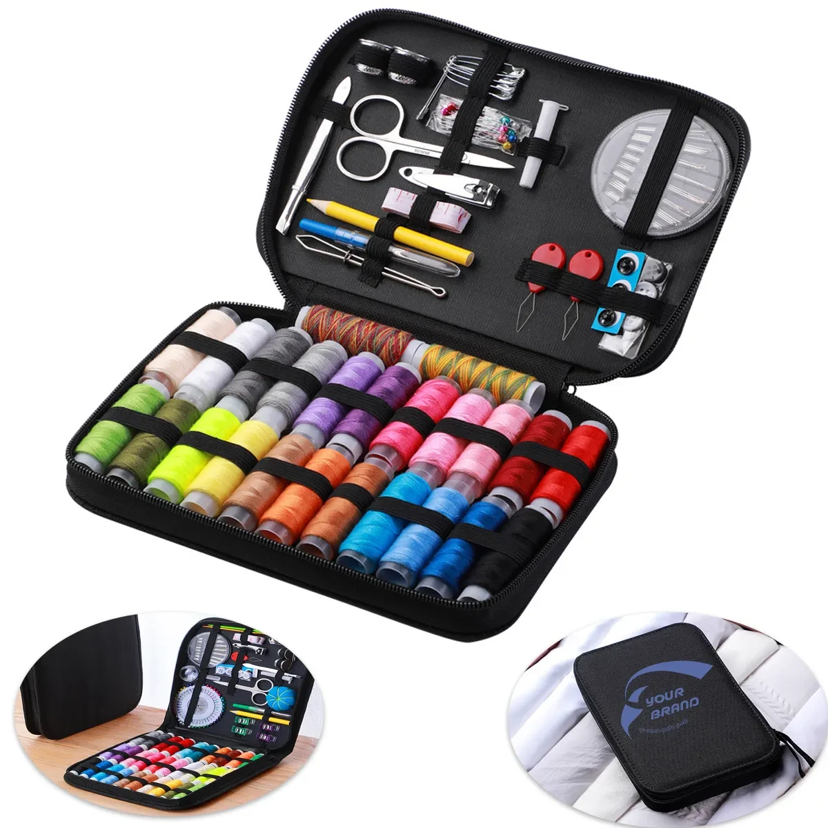 Beginners Starters Needles Thread Case Organizer Sewing Kit 1