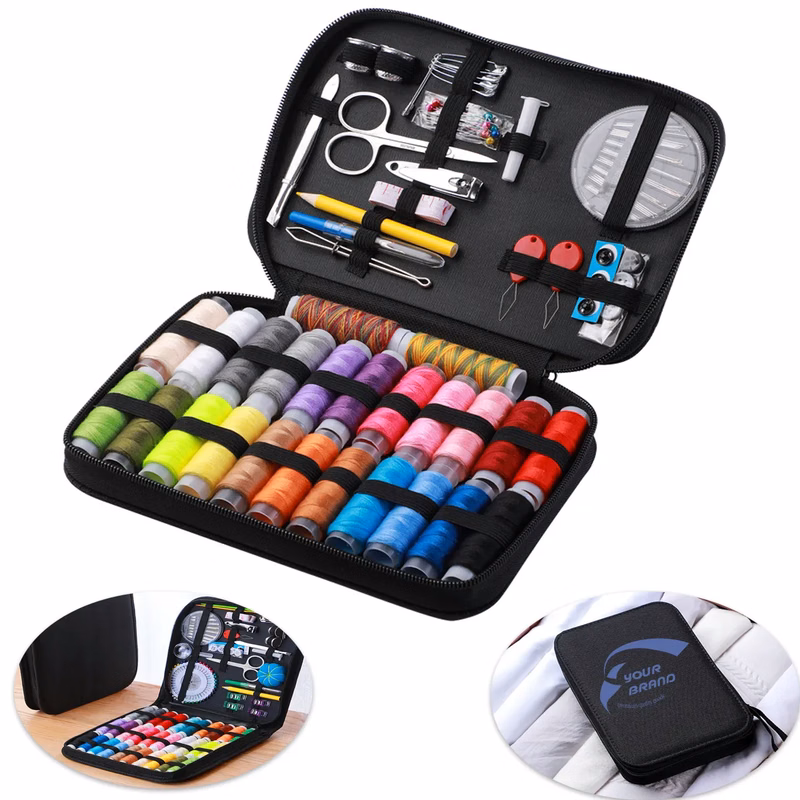 Beginners Starters Needles Thread Case Organizer Sewing Kit