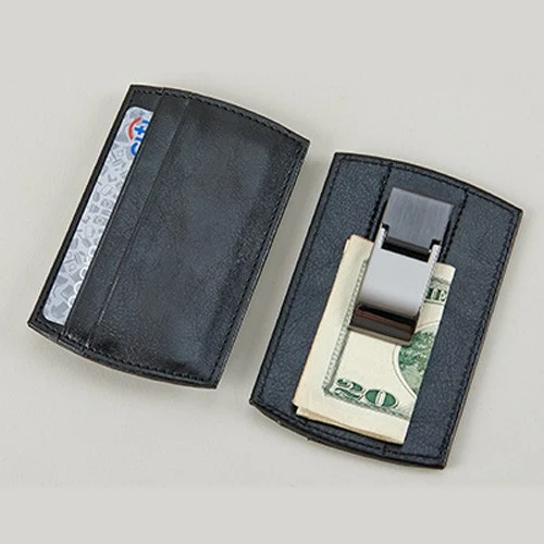 Black Money Clip/Card Holder 1