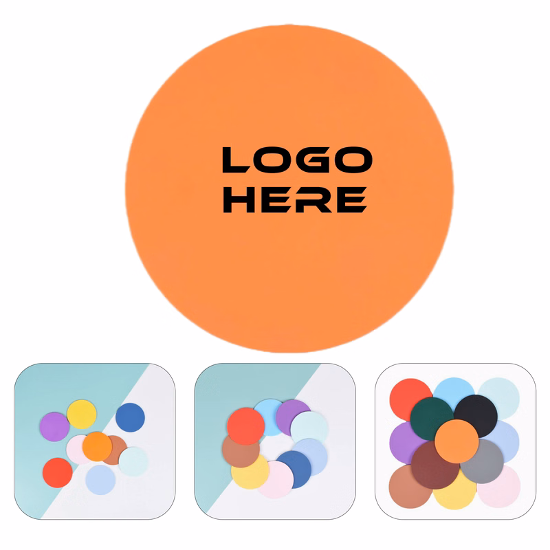 Round Silicone Insulated Coaster