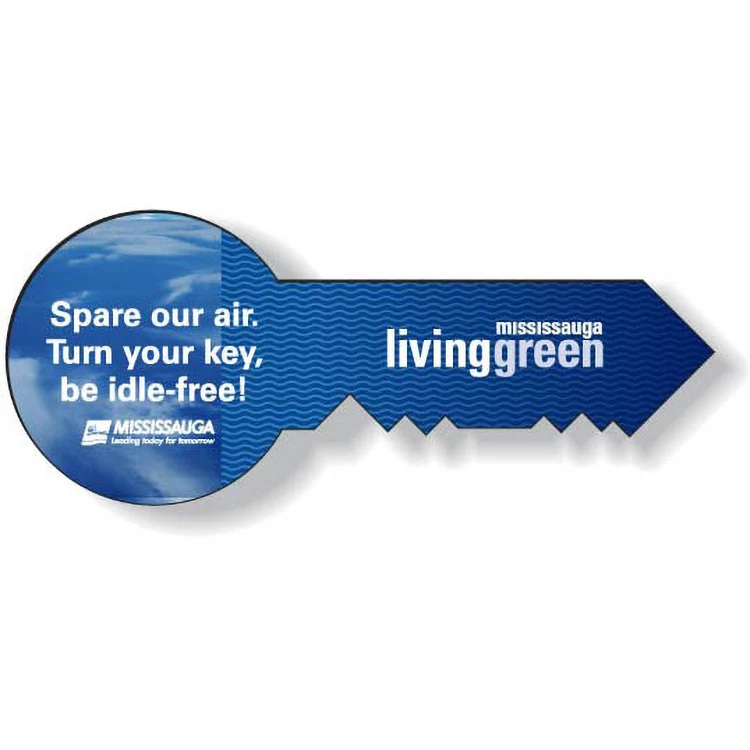 Custom Auto Magnet (36 sq/in), Digital Full Colour, White Vinyl Topcoat 1