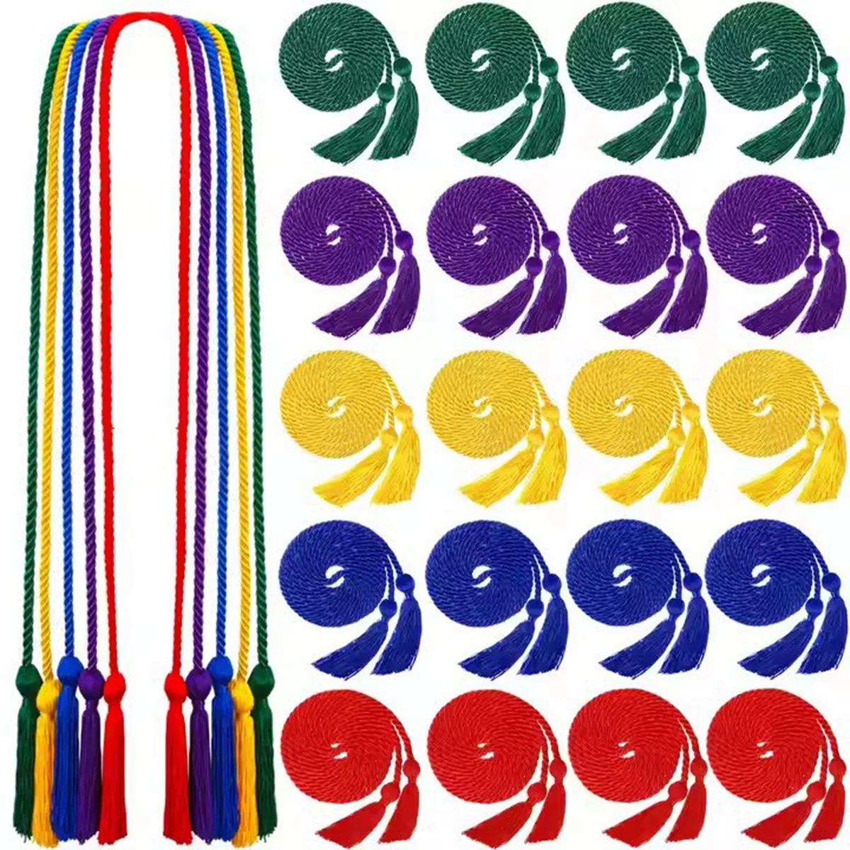 Braided Graduation Honor Cords 1
