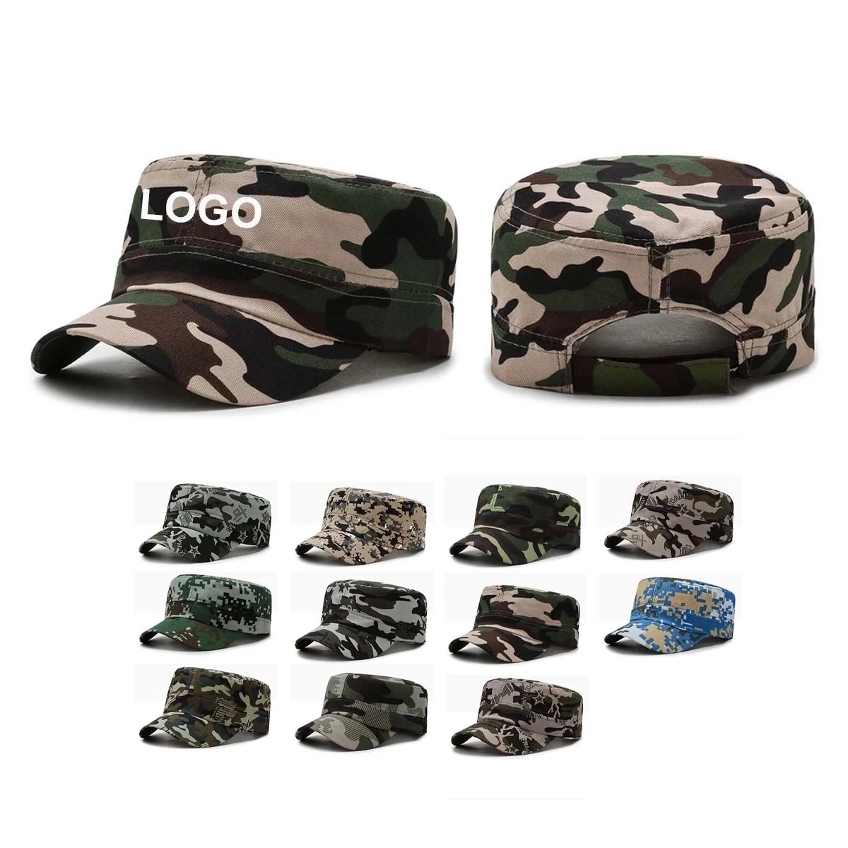 Camouflage Flat Top Cap 1