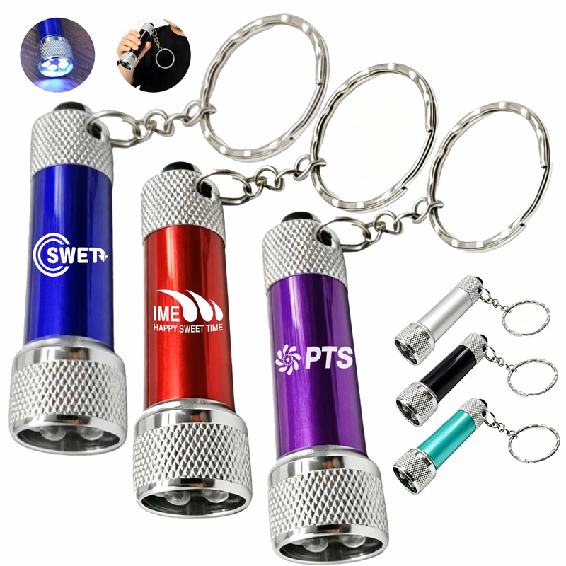 Mini Flashlight Keychain