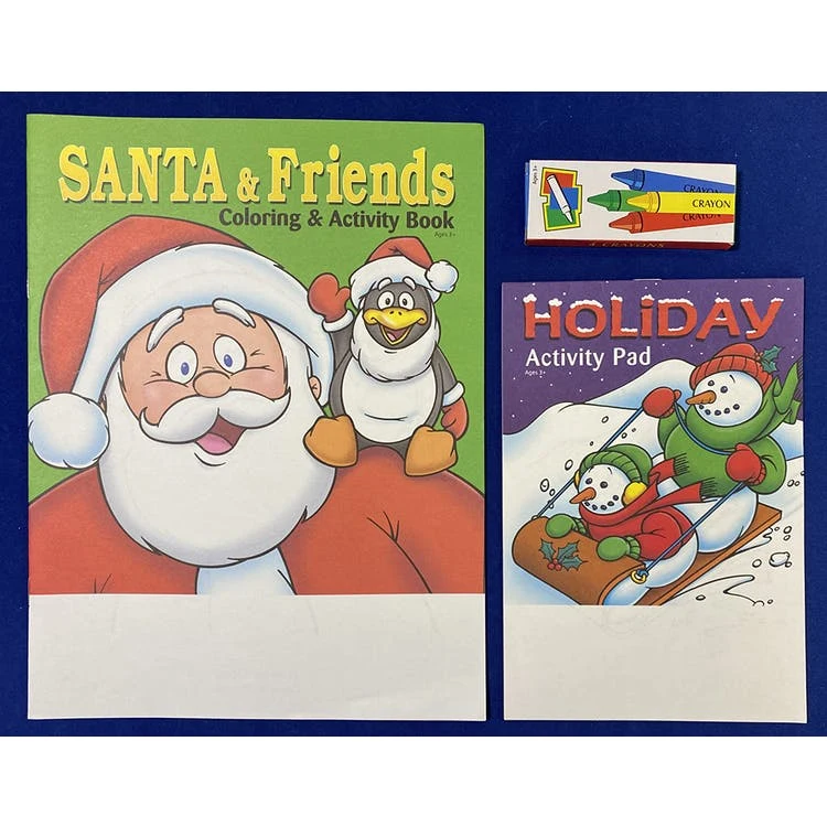 Holiday Coloring & Activity Book Sets - 3 Pieces Vol. 1 1
