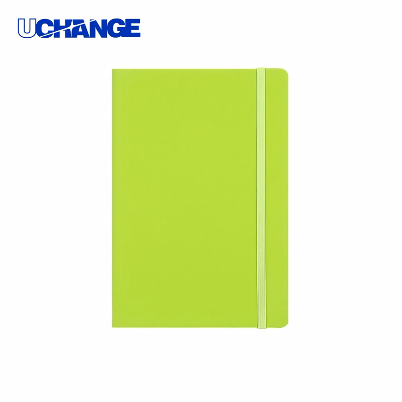 A6 Hard Cover Notebook Journal 80 Sheet with Elastic Band and Bookmark