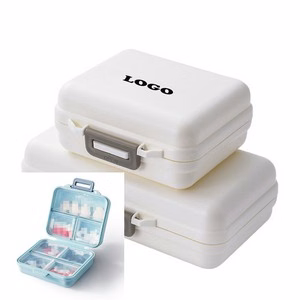 7 Compartments Travel Pill Case