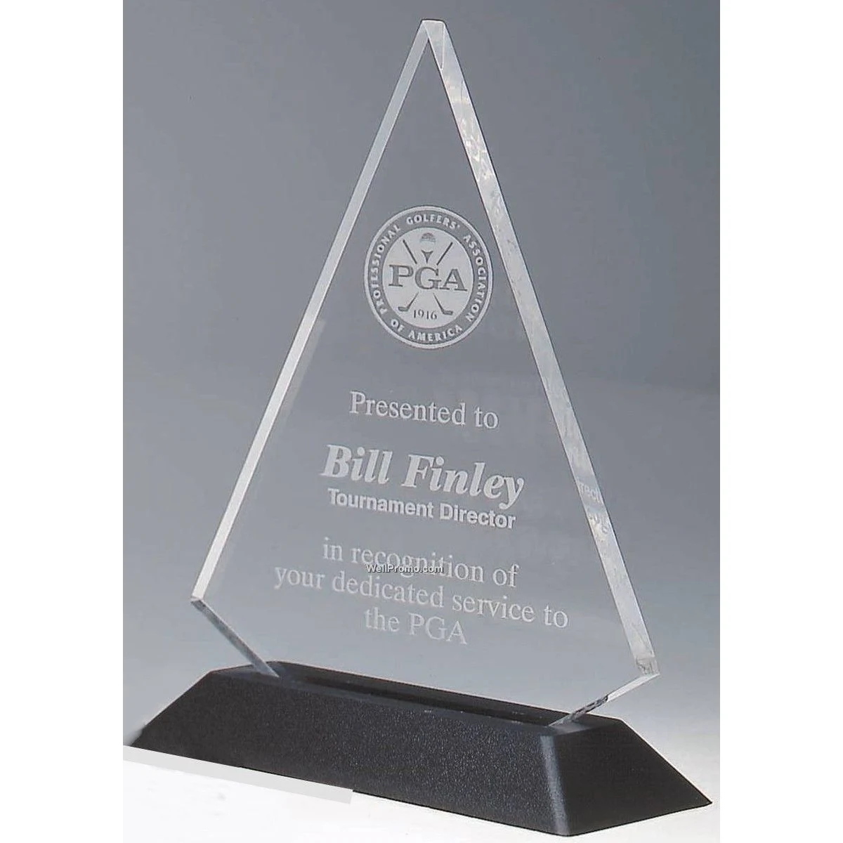 Aspire Triangle Acrylic Award 1