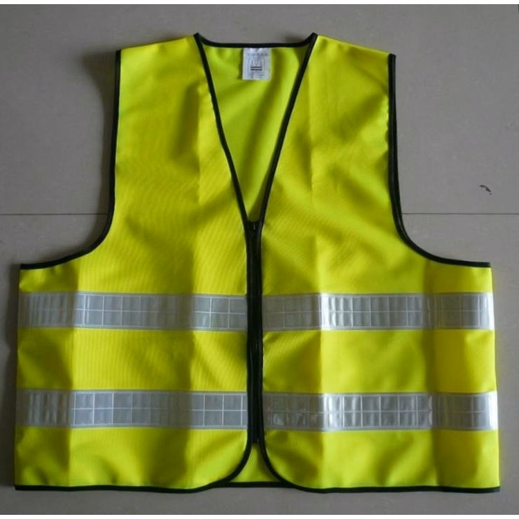 100% Polyester 12gsm Adults Unisex High Visibility Safety Vest Reflective Vest
