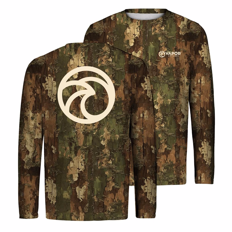 Vapor Apparel Full Sublimation Men's Midweight Long Sleeve Shirt