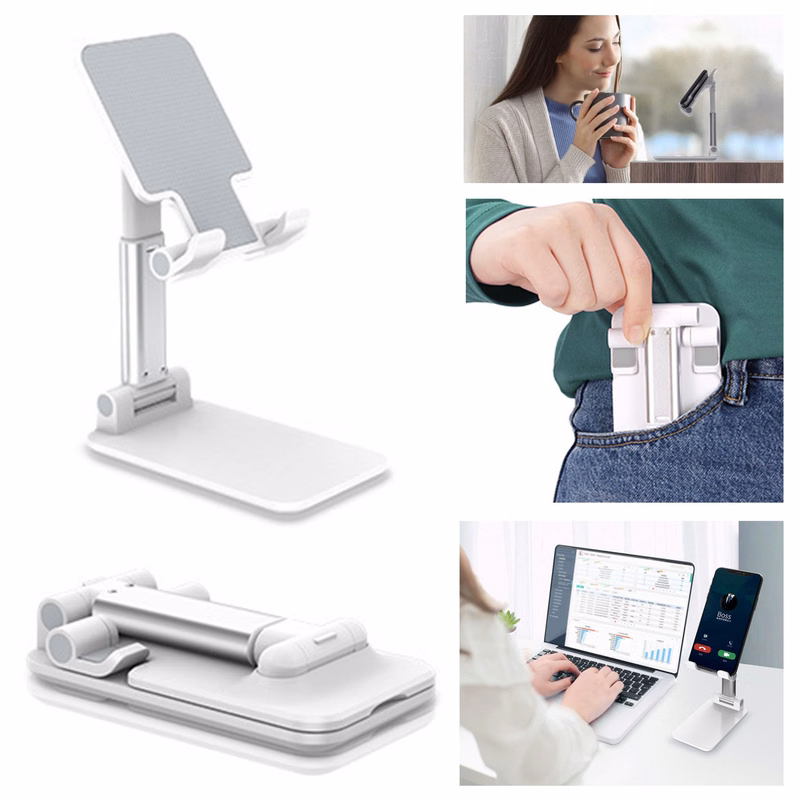 Aluminum Alloy Foldable Universal Stand For Lazy Phone And Tablet