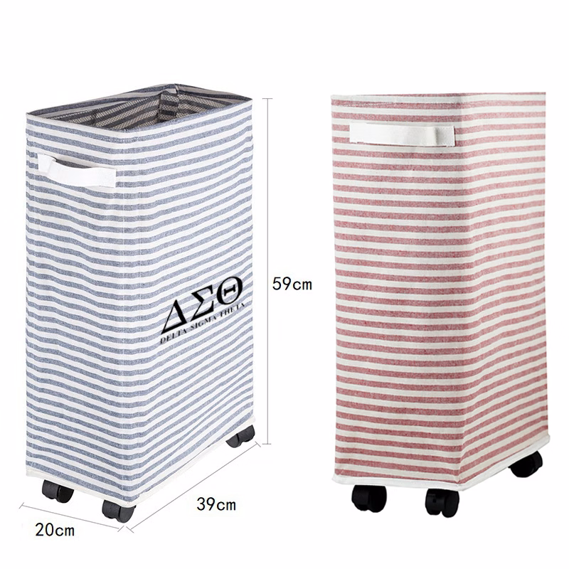 Large Collapsible Laundry Basket w/ wheels