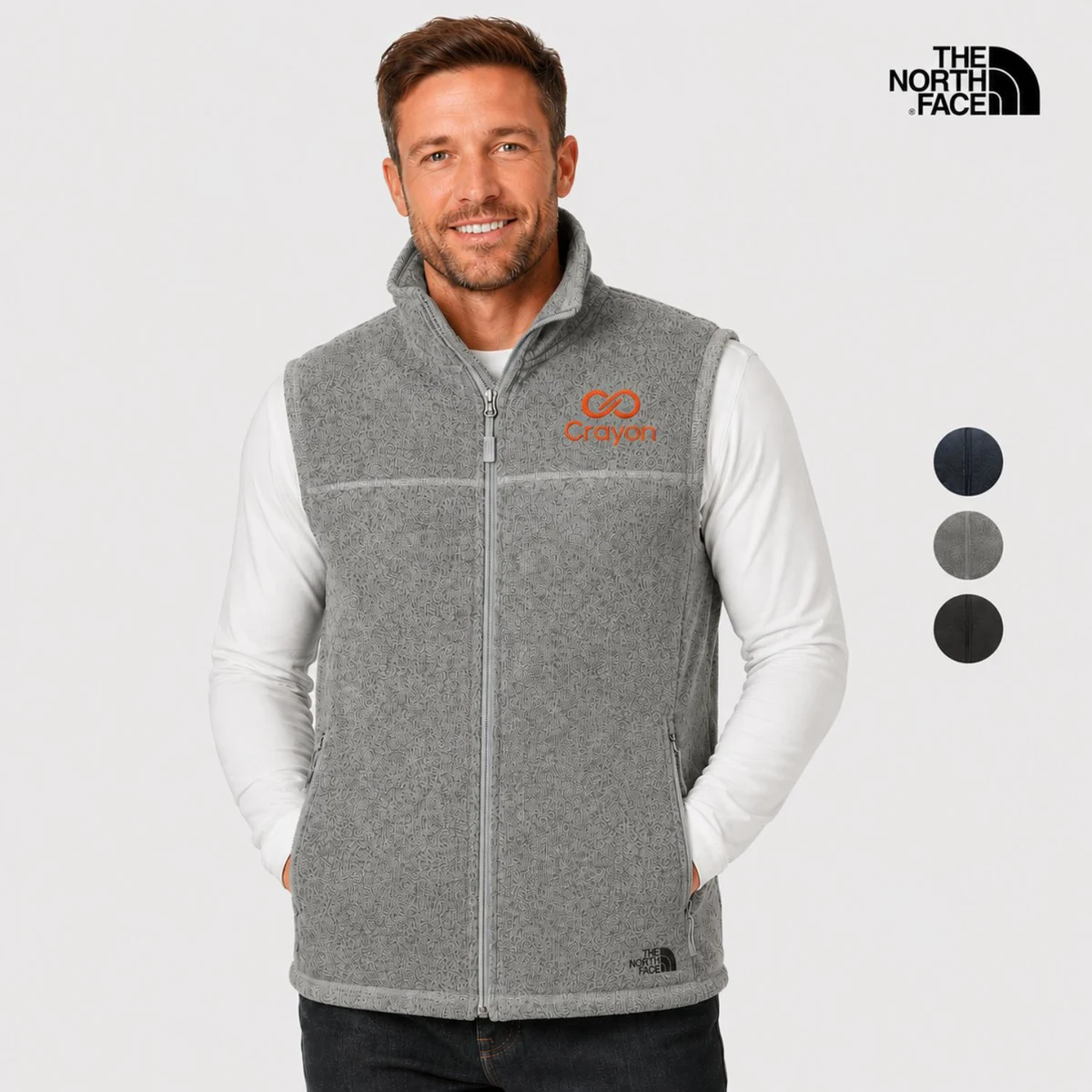 The North Face ® Men's Sweater Fleece Vest 1