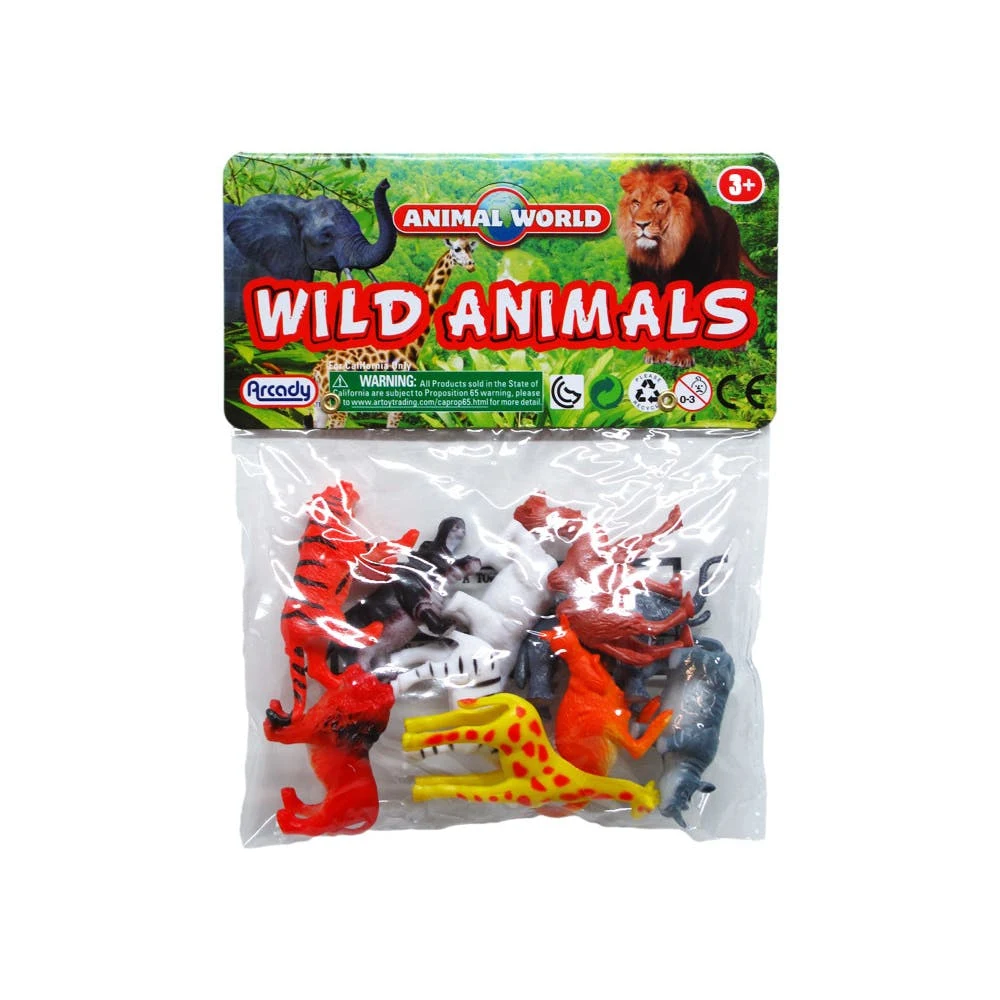 Wild Animals Toy Figures 10-Piece 1