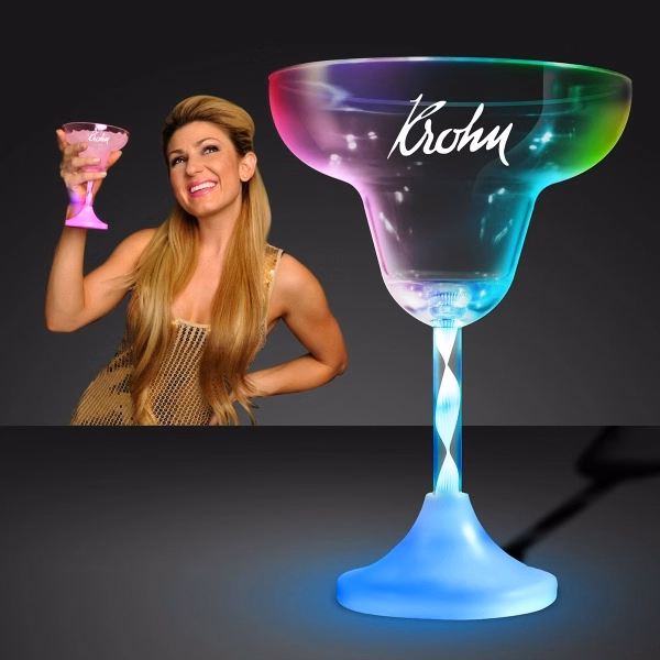 Spiral stem cocktail glass - margarita