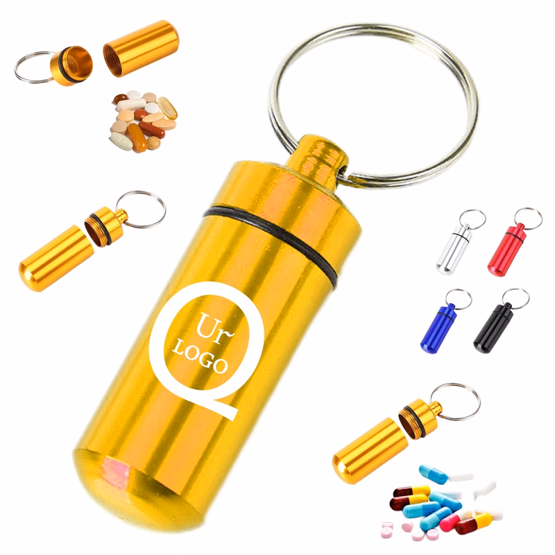 Portable Bottle Pill Case
