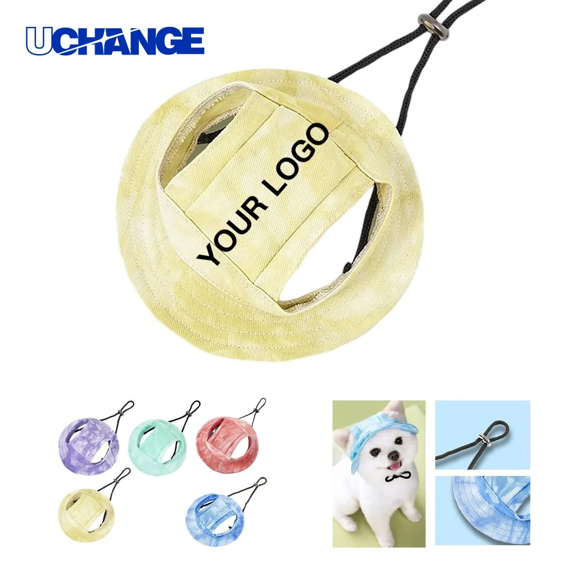 UV Protective Polyester Hat Headwear for Pets 1
