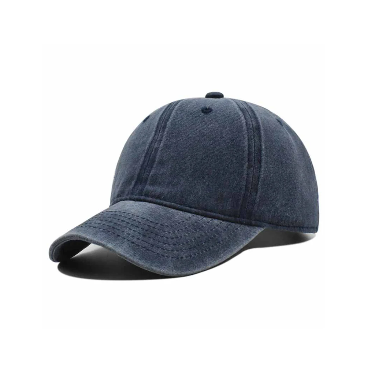 Washed Cotton Baseball Cap Low Profile Adjustable 1