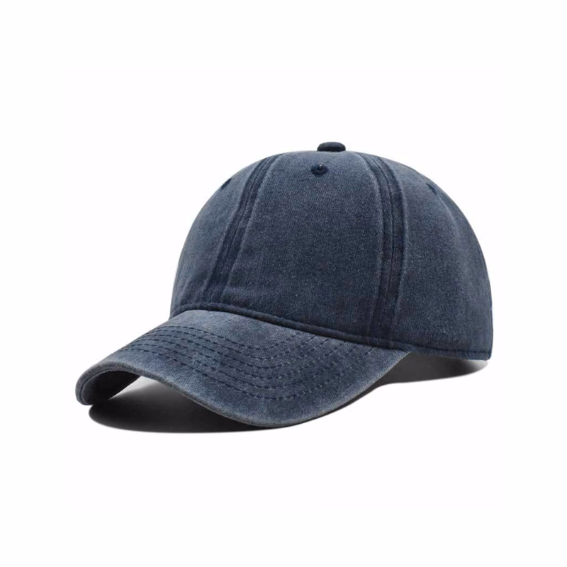 Washed Cotton Baseball Cap Low Profile Adjustable