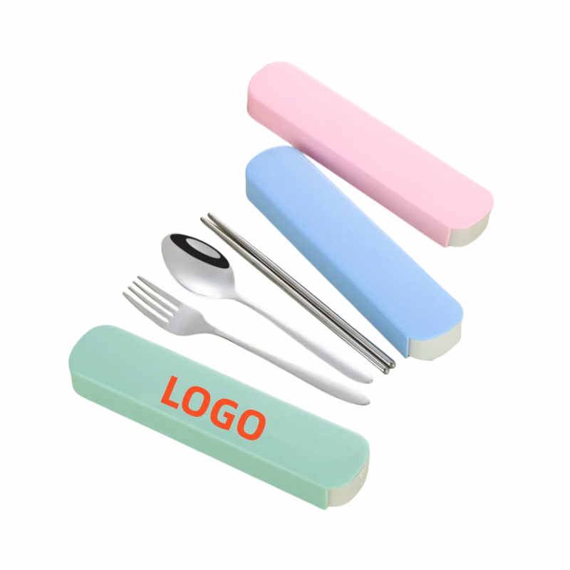3 Piece Portable Travel Flatware Set
