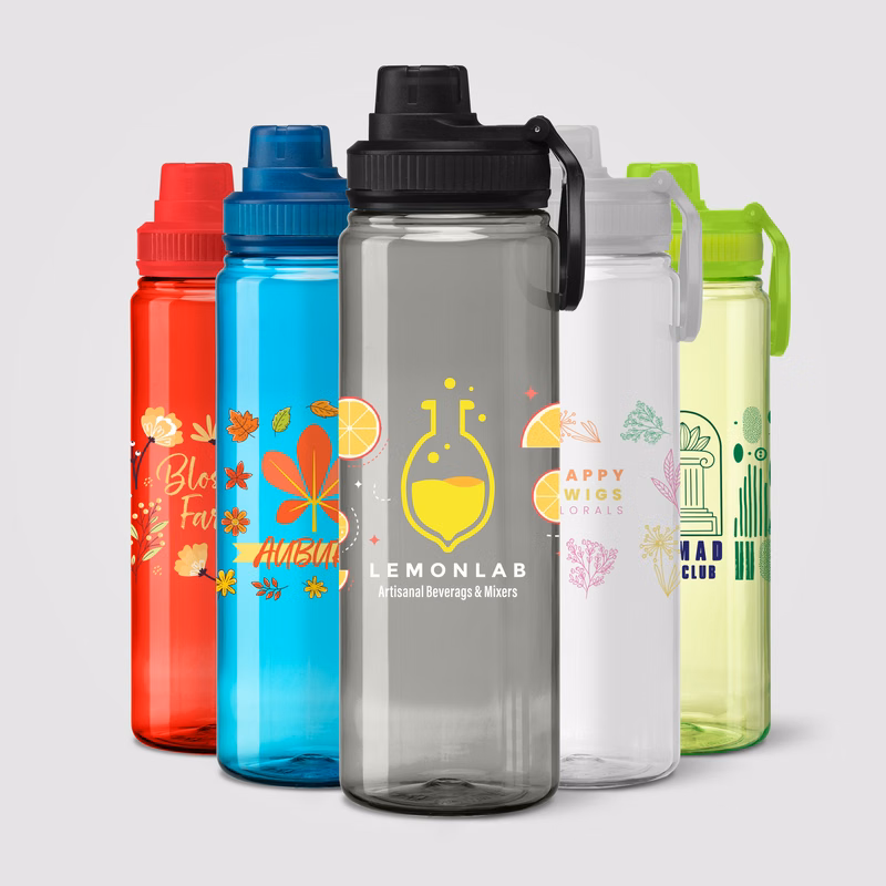 Alaska rPET Carry Handle Sports Bottle - 27 oz.