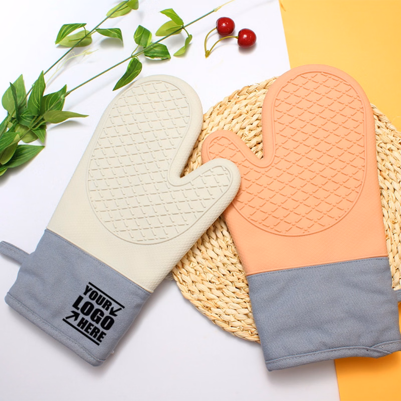 Thickened Silicone Heat-Resistant Kitchen Gloves