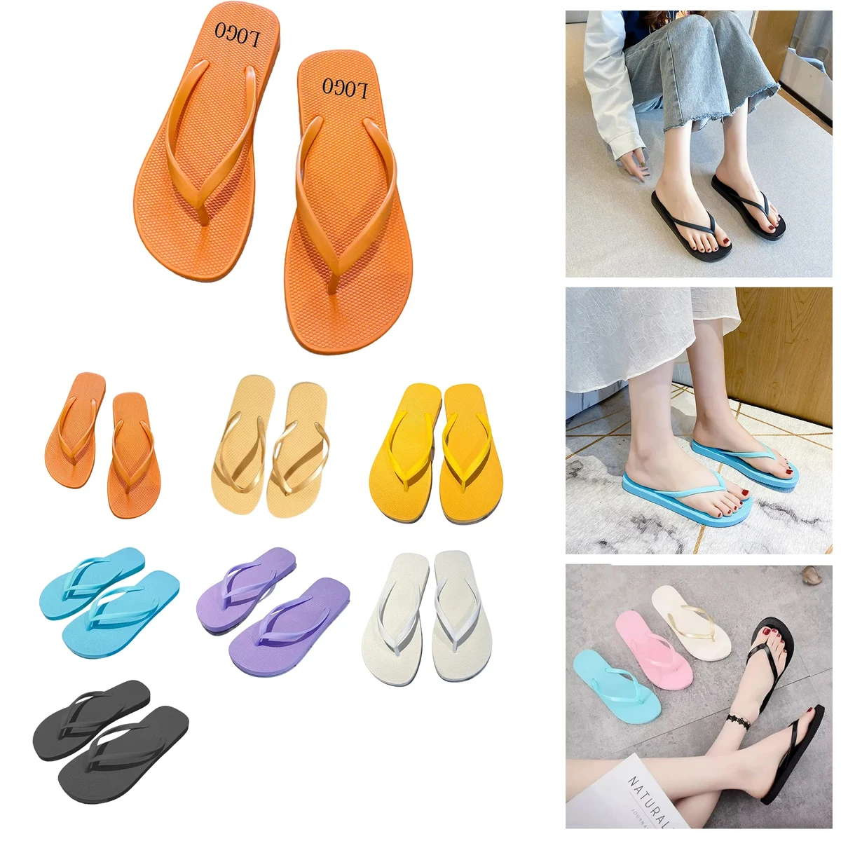 Ultra Soft Beach Flip Flops 1
