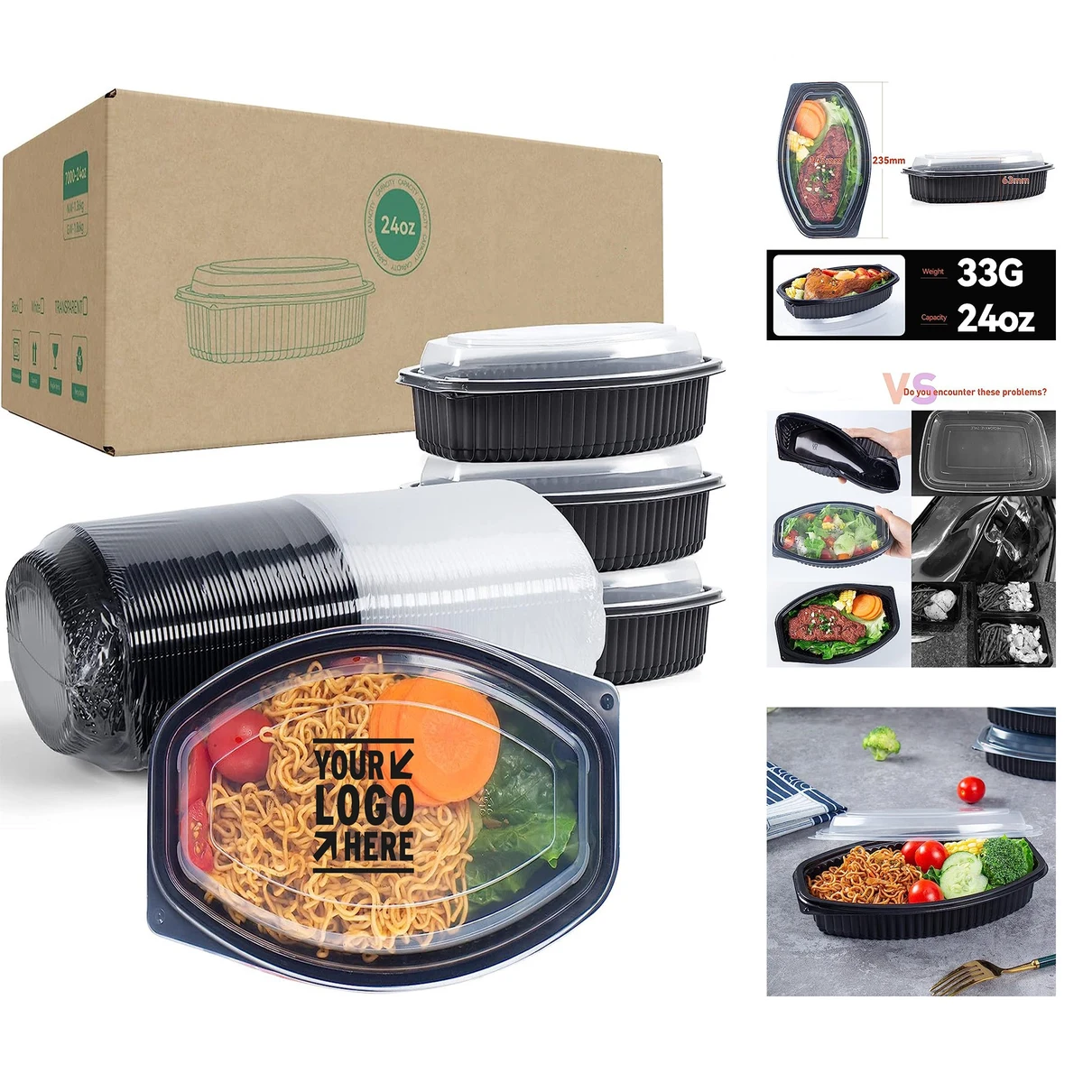 Washable Meal Prep Container 1