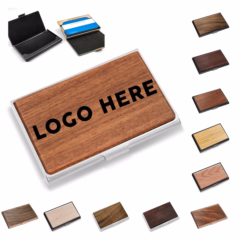 Wooden Name Card Case