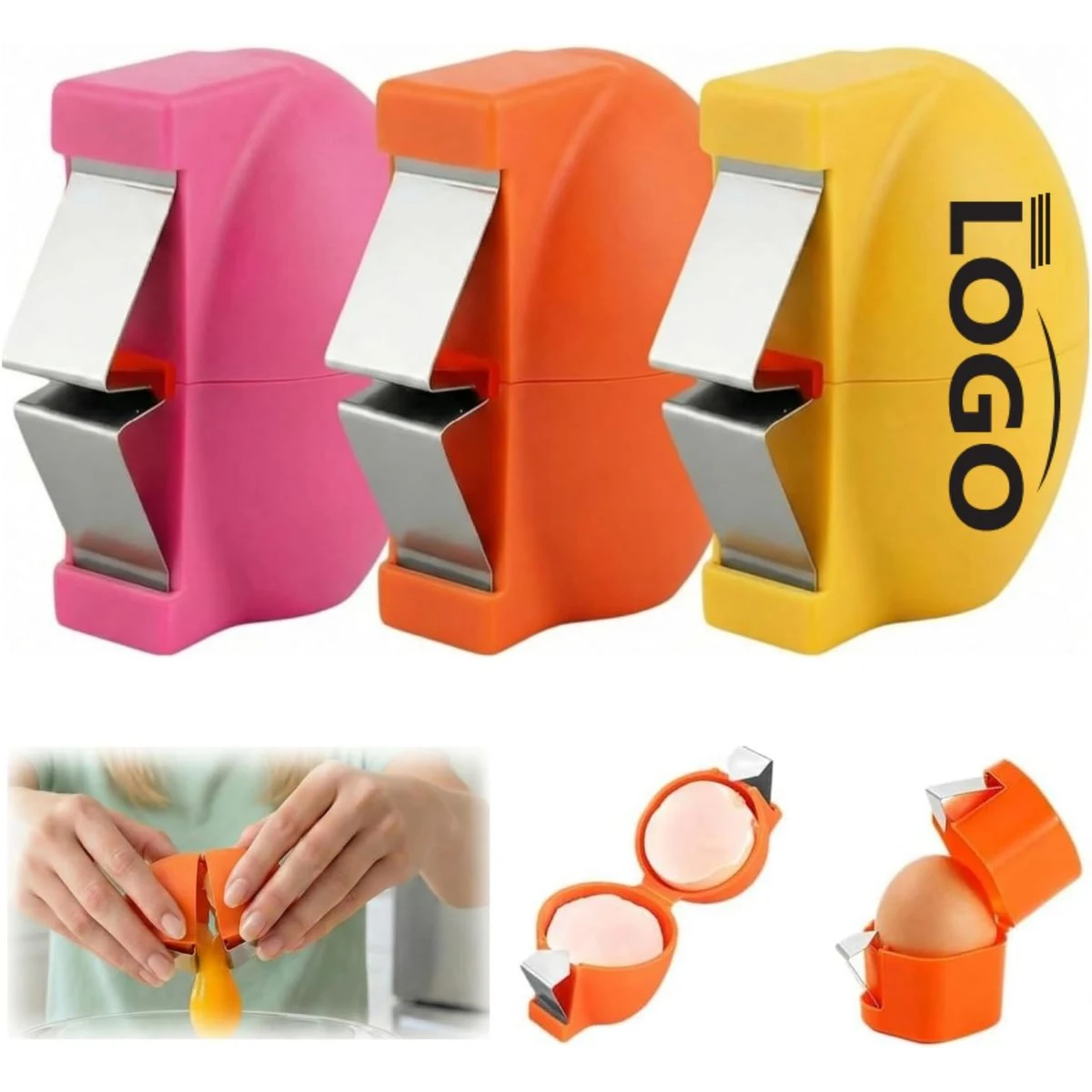 Personalized Egg Shell Opener Baking Gadget 1
