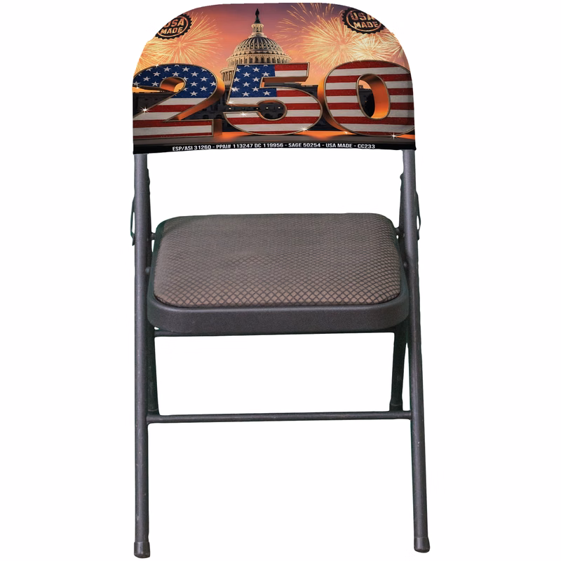 Sublimated Spandex Chair Cover Closed Top