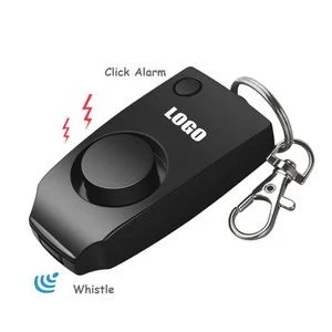 Personal Safety Alarm Keychain With Whistle And 120DB Dual Speaker Sound 1