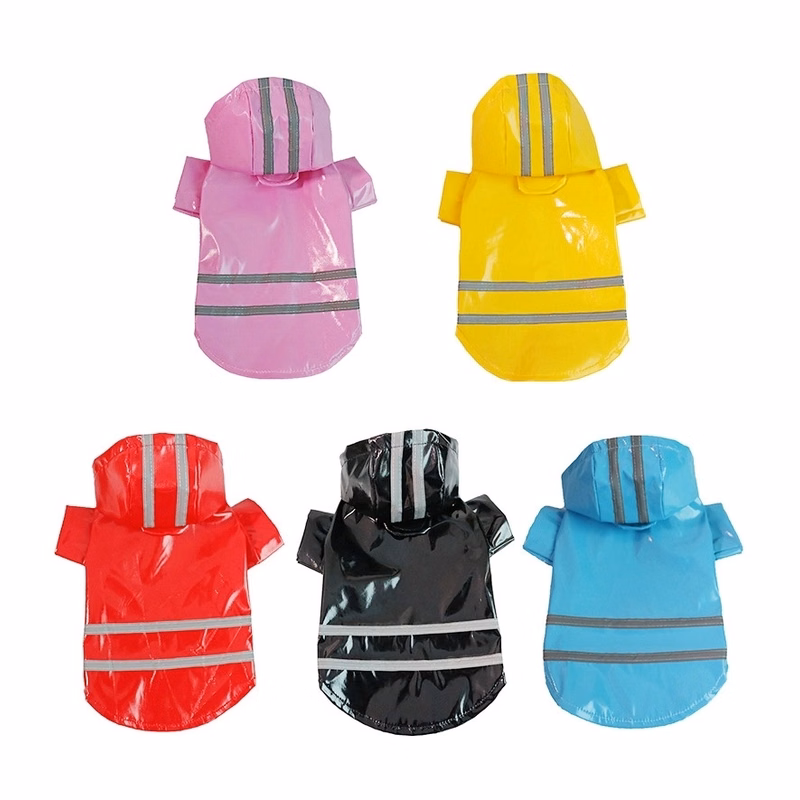 Puppy Raincoat With Cap