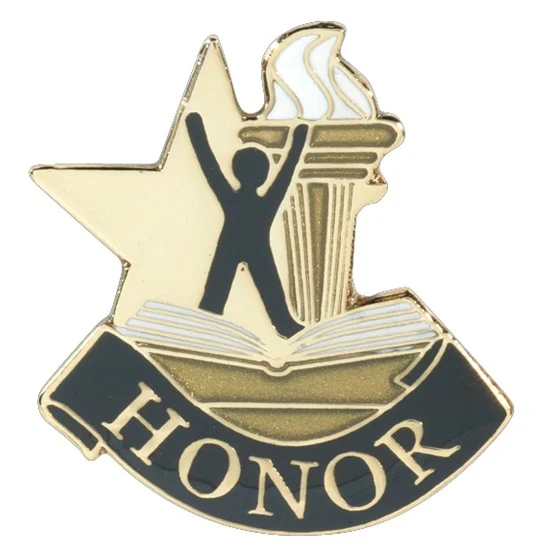 Honor Academic Achievement Pin 1