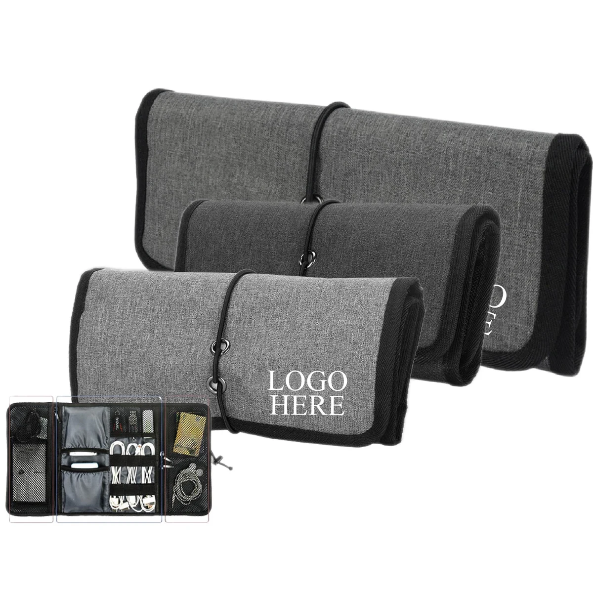 Various Elastic Clip Storage Cable Organizer 1